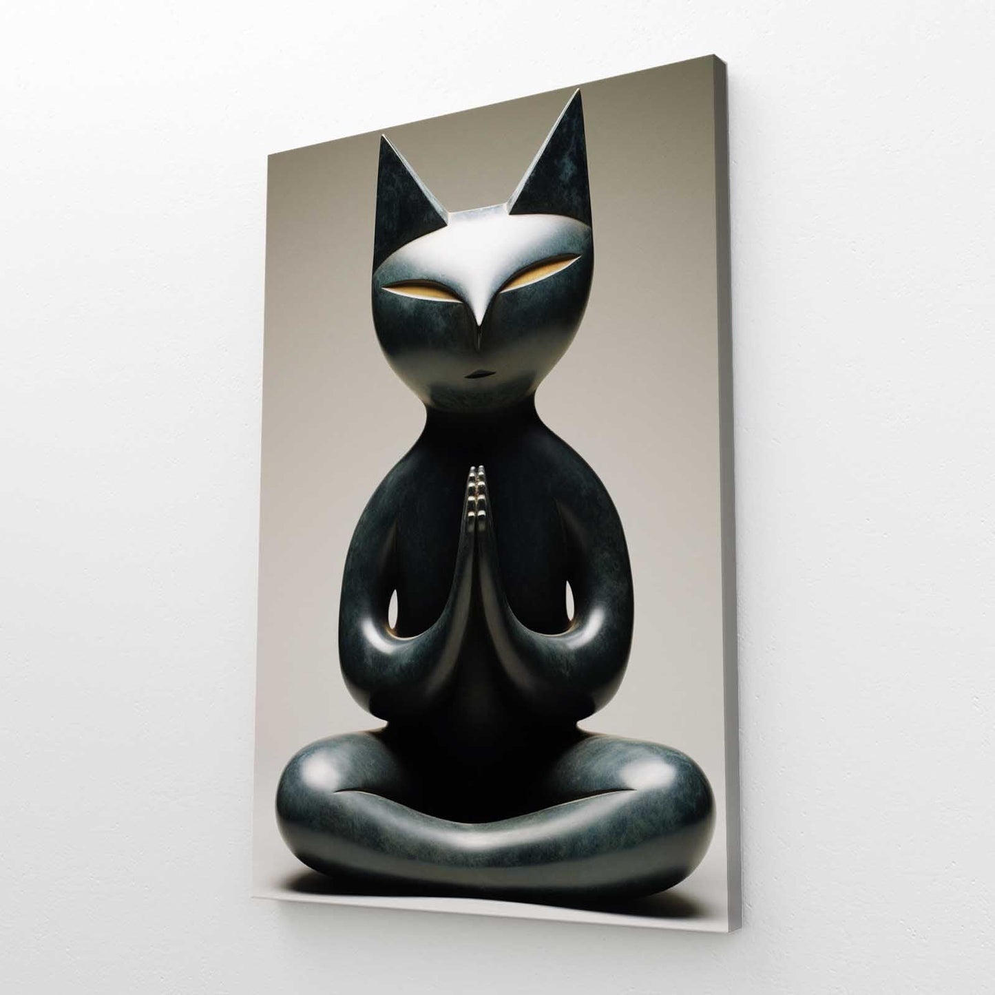 3D Cat Wall Art