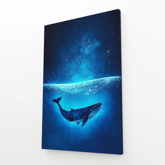 52 Hertz Mystical Whale Art