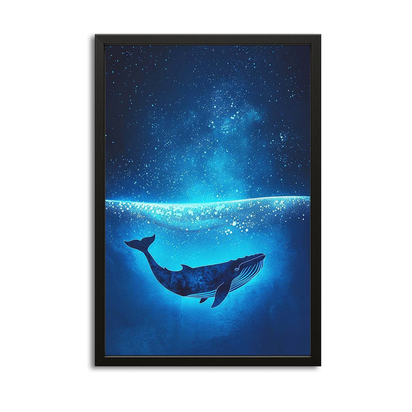 52 Hertz Mystical Whale Art
