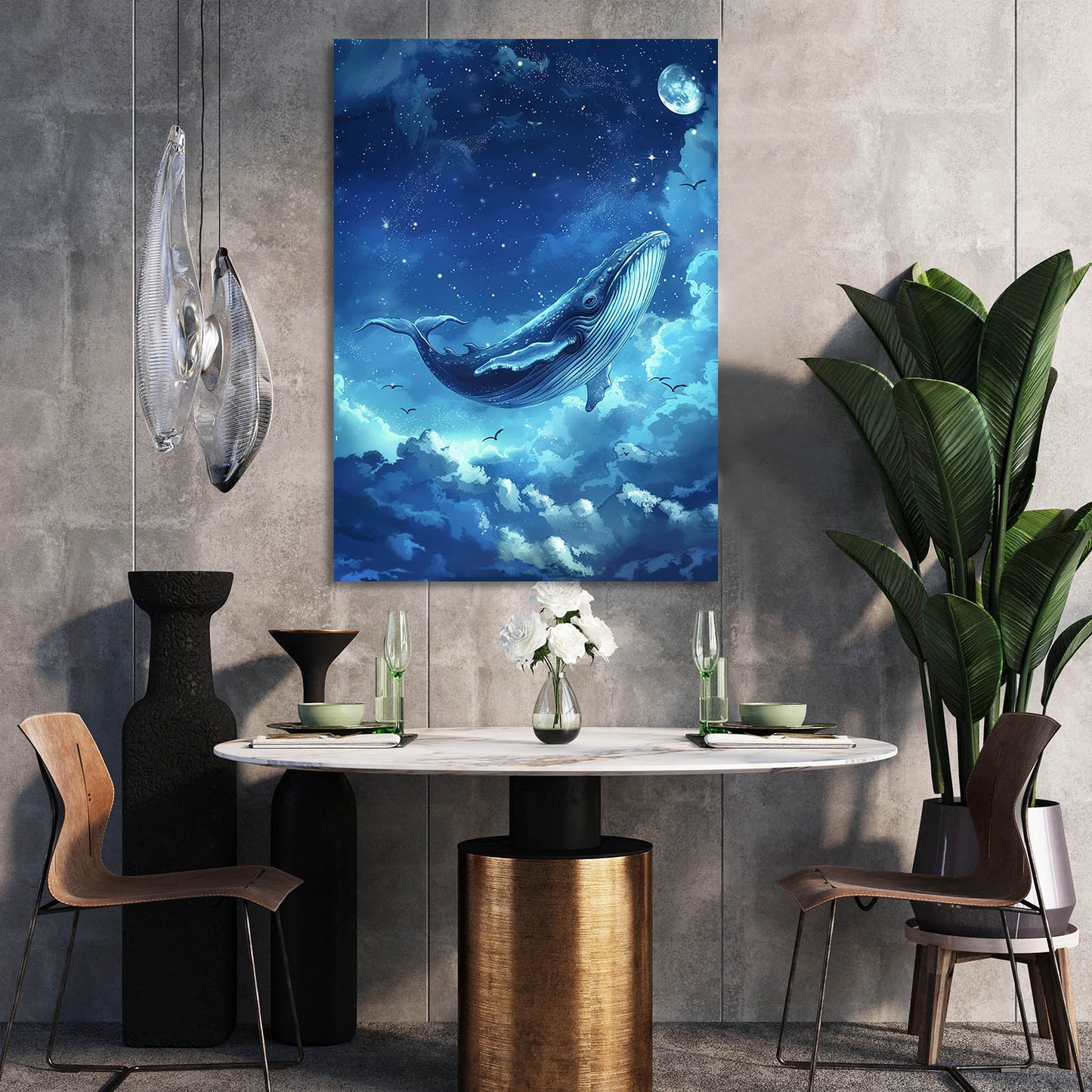 52 Hertz Whale Art
