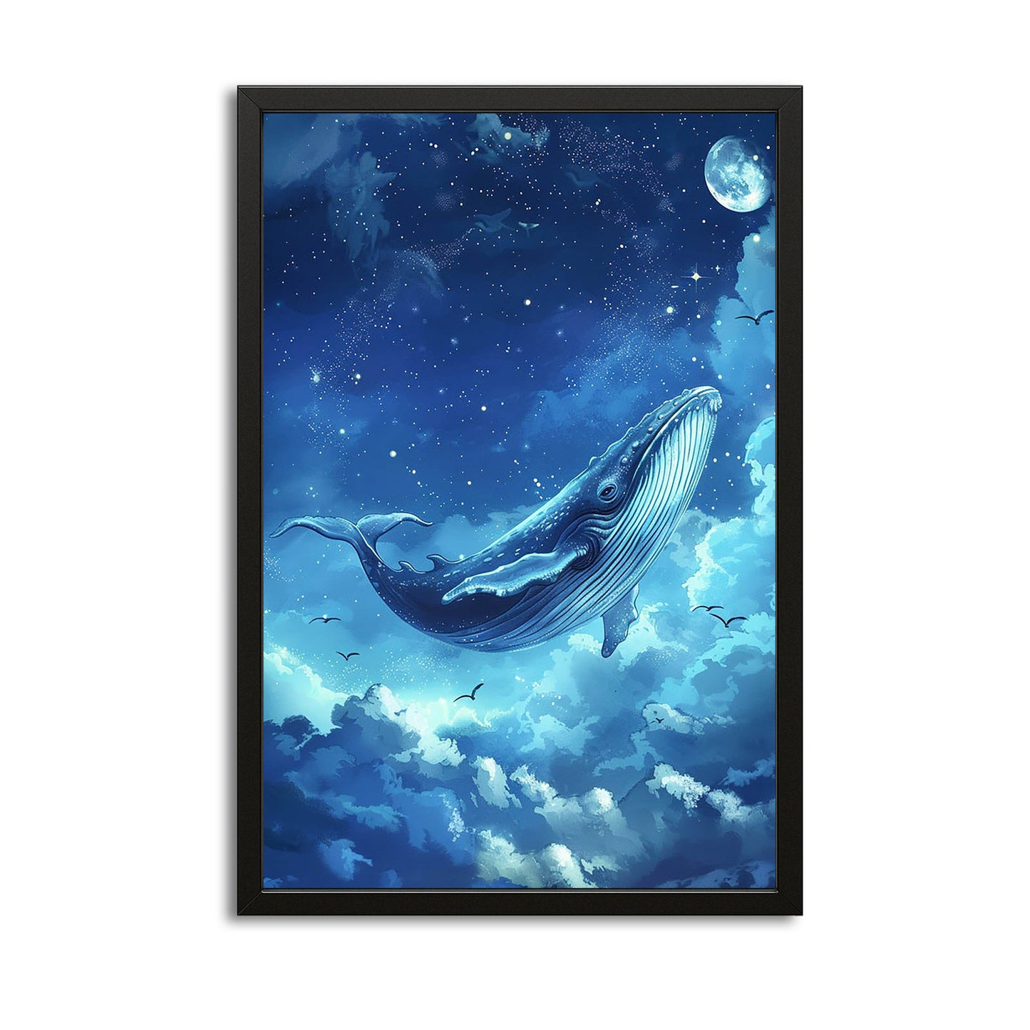 52 Hertz Whale Art