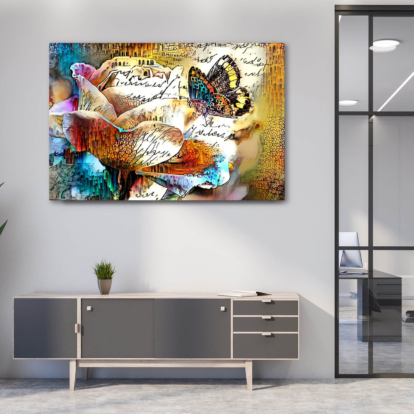 Butterfly Art Wall