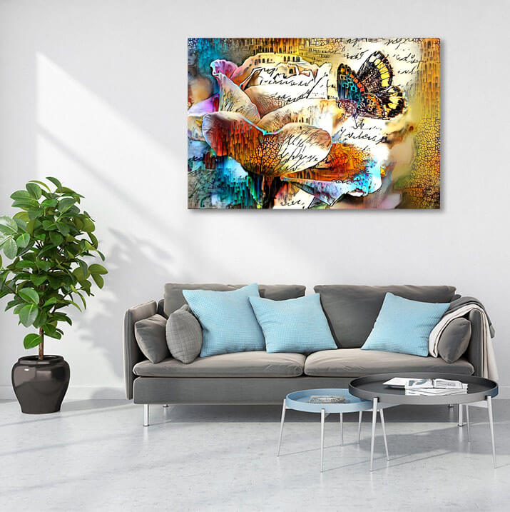 Butterfly Art Wall