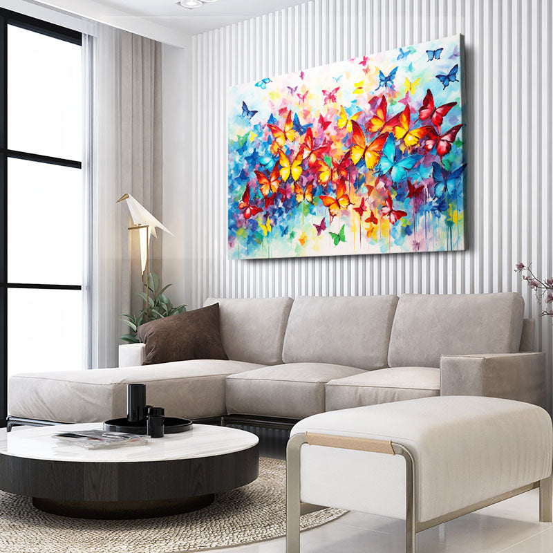 Colorful Butterfly Wall Art