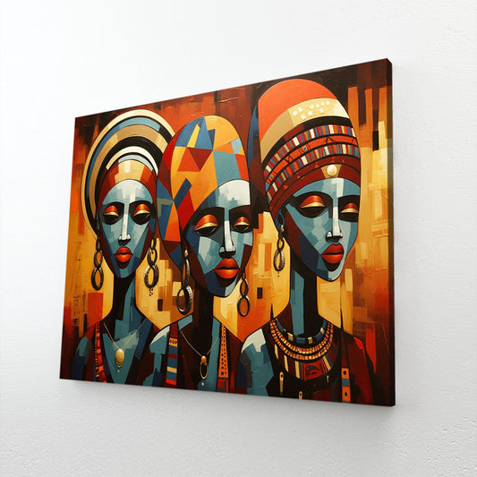 African Abstract Wall Art