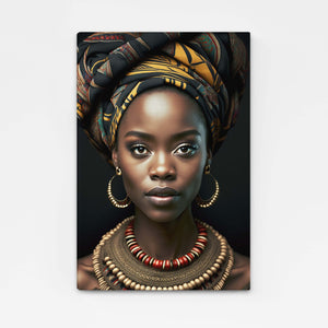 African Beauty Wall Art