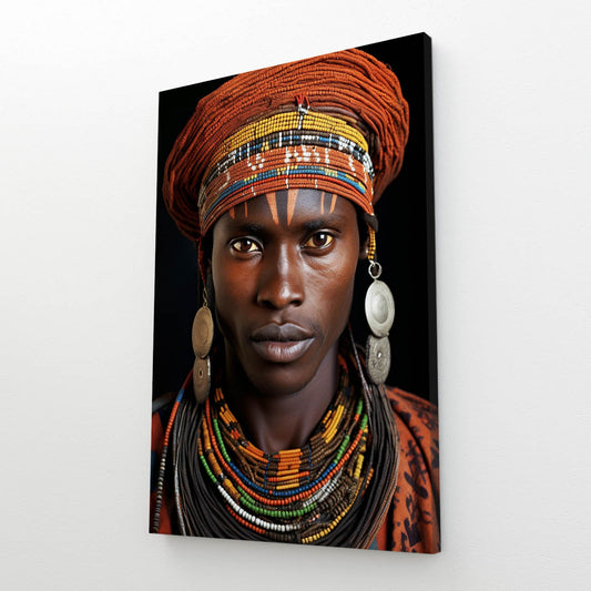 African Black Man Wall Art