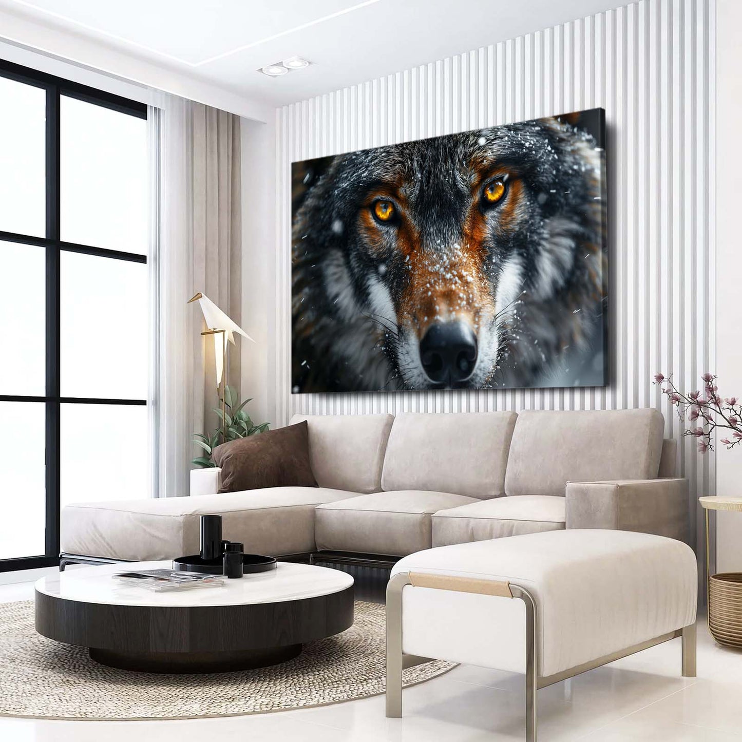Alpha Male Wolf Art