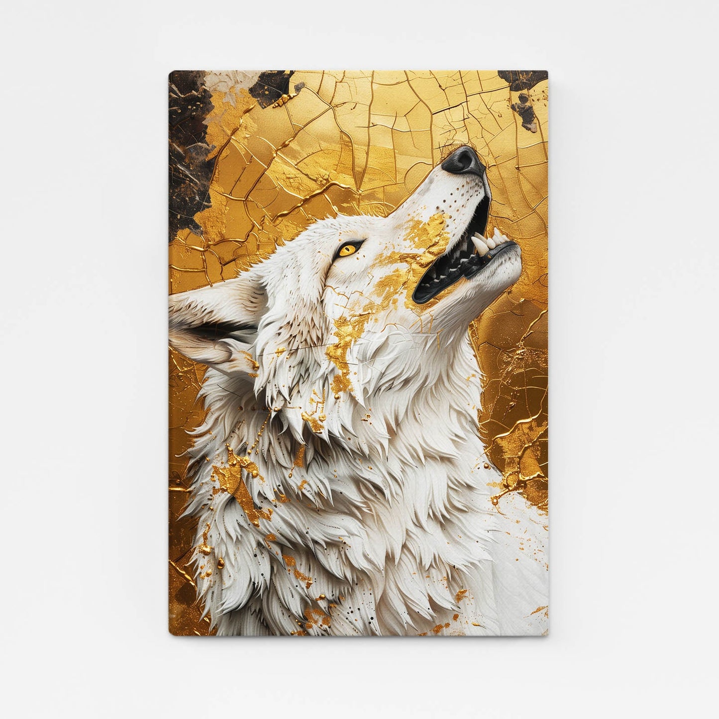 Angel Wolf Art