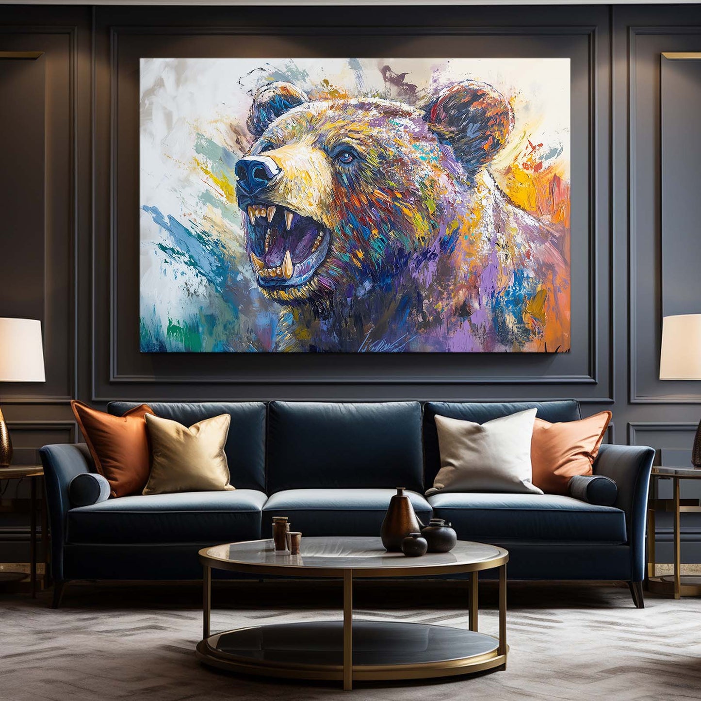 Angry Bear Art