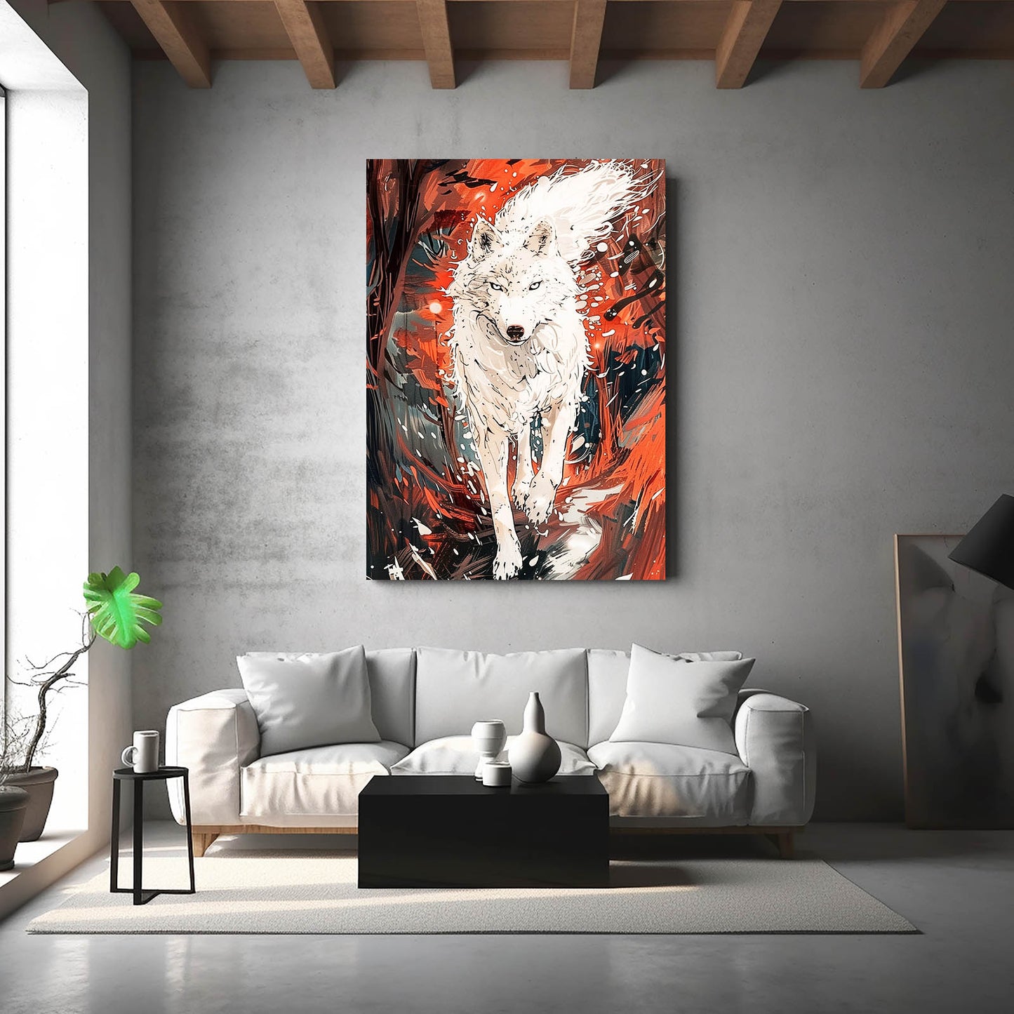 Anime Wolf Art