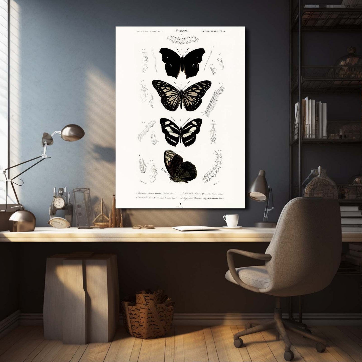 Antique Butterfly Wall Art