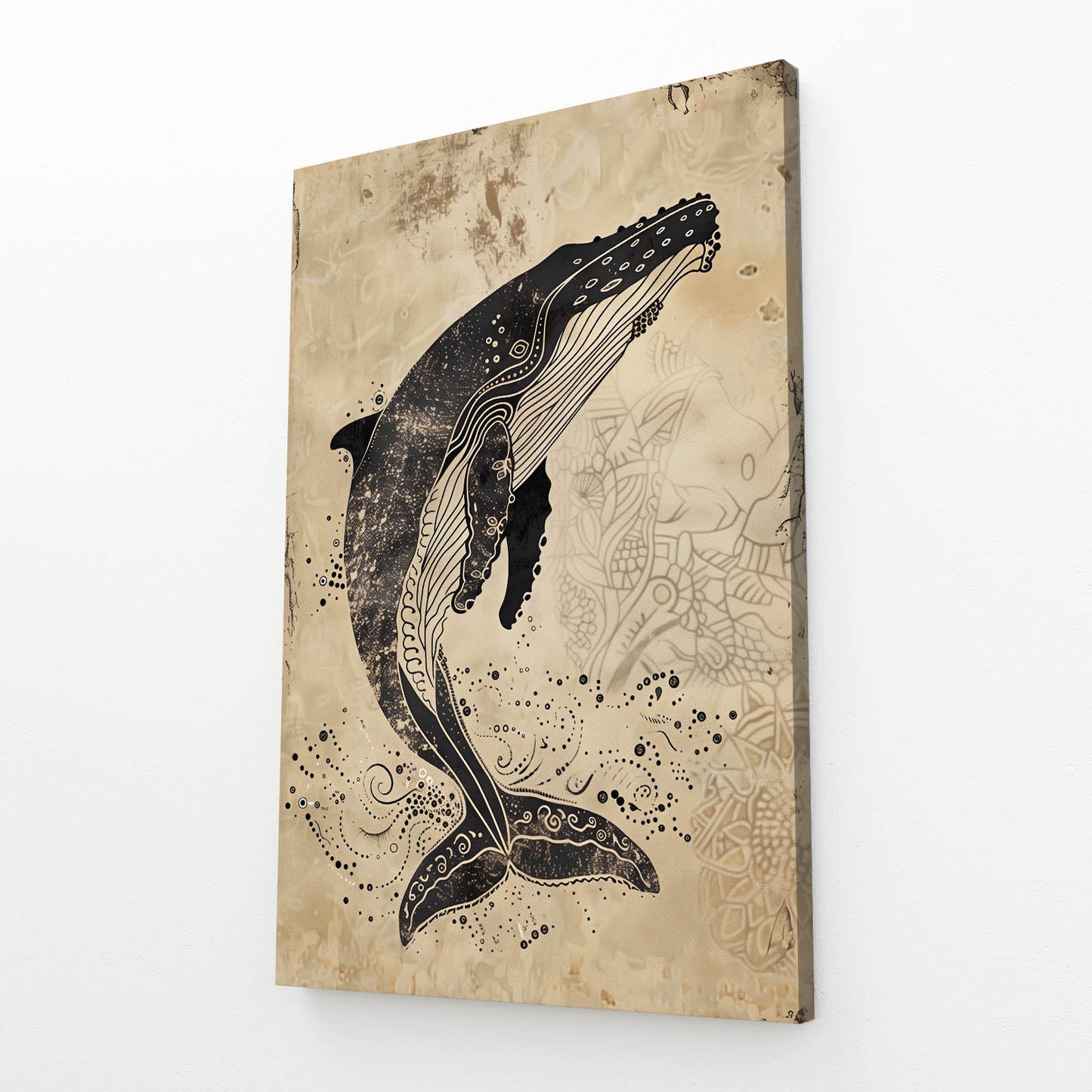 Antique Whale Art