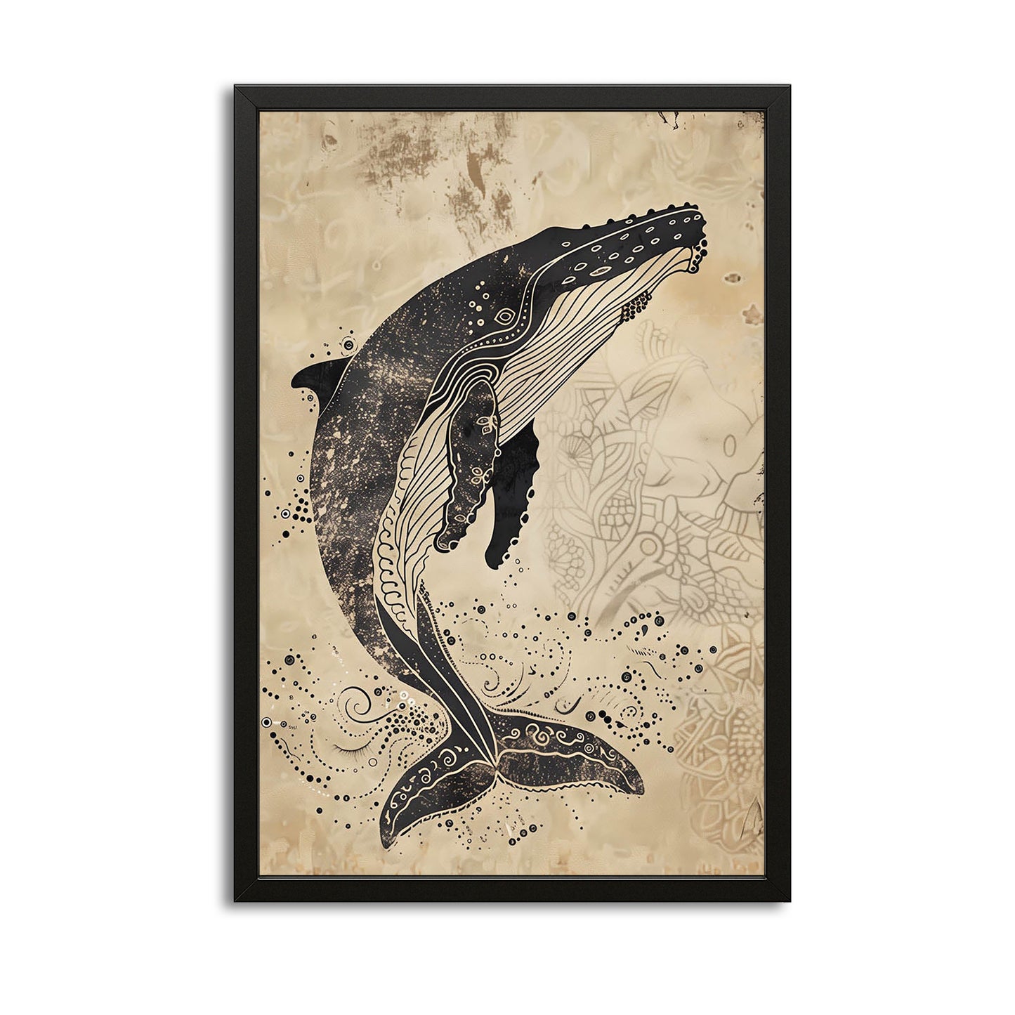Antique Whale Art