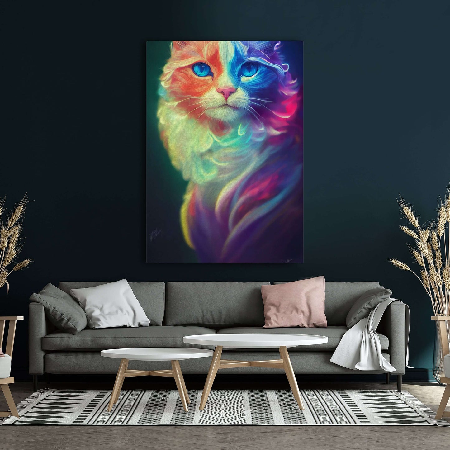 Cute Cat Wall Art