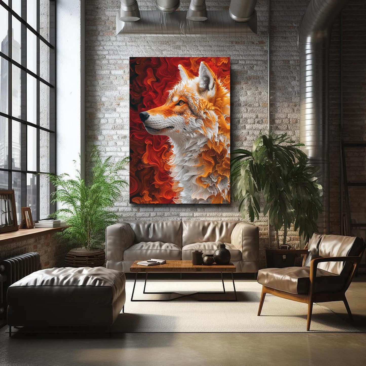 Artistic Wolf Art