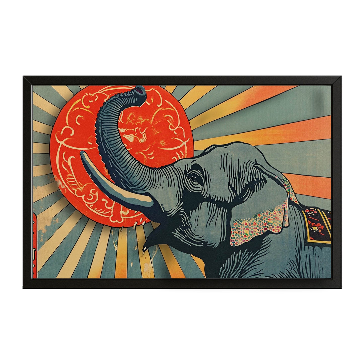 Asian Elephant Wall Art