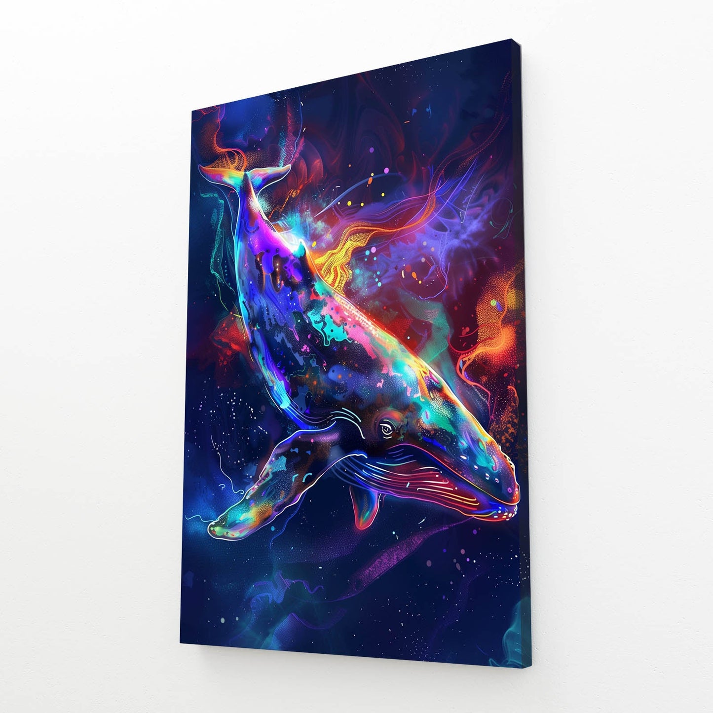 Aurora Pulse Whale Art
