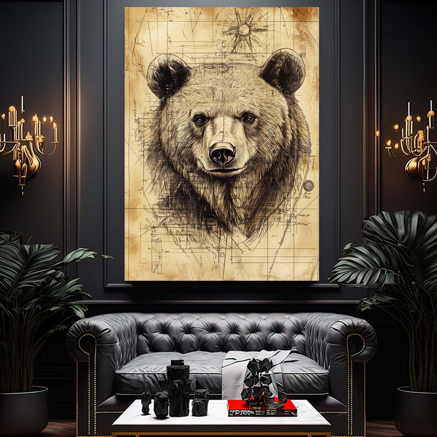 Bear Art Drawing