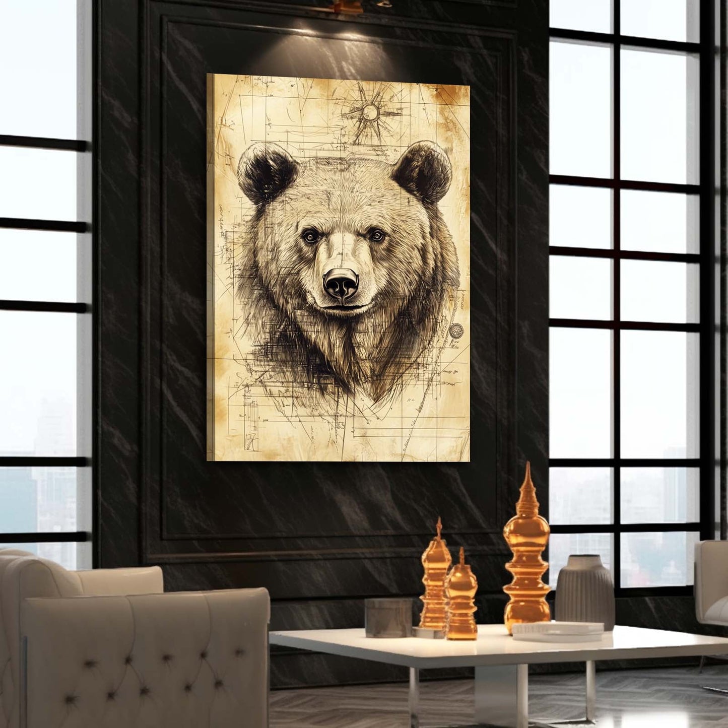 Bear Art Drawing