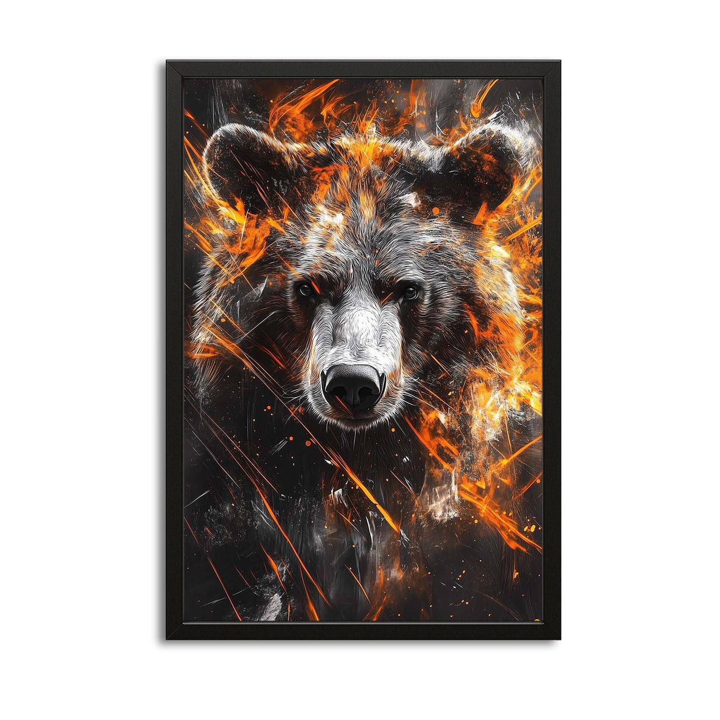 Bear Art Fire
