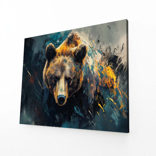 Bear Canvas Art