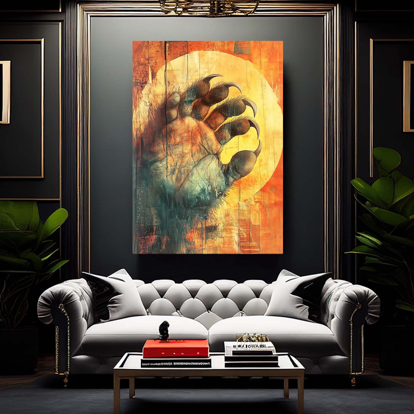 Bear Paw Wall Art