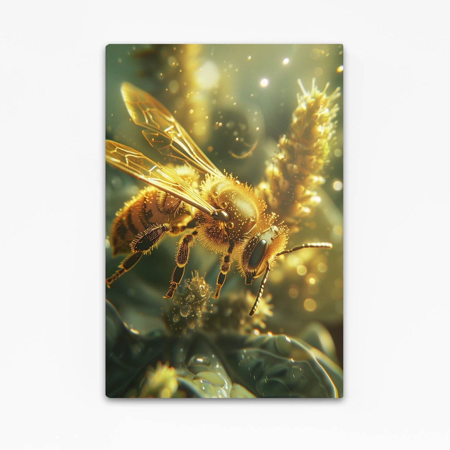 Bee And Flower Art