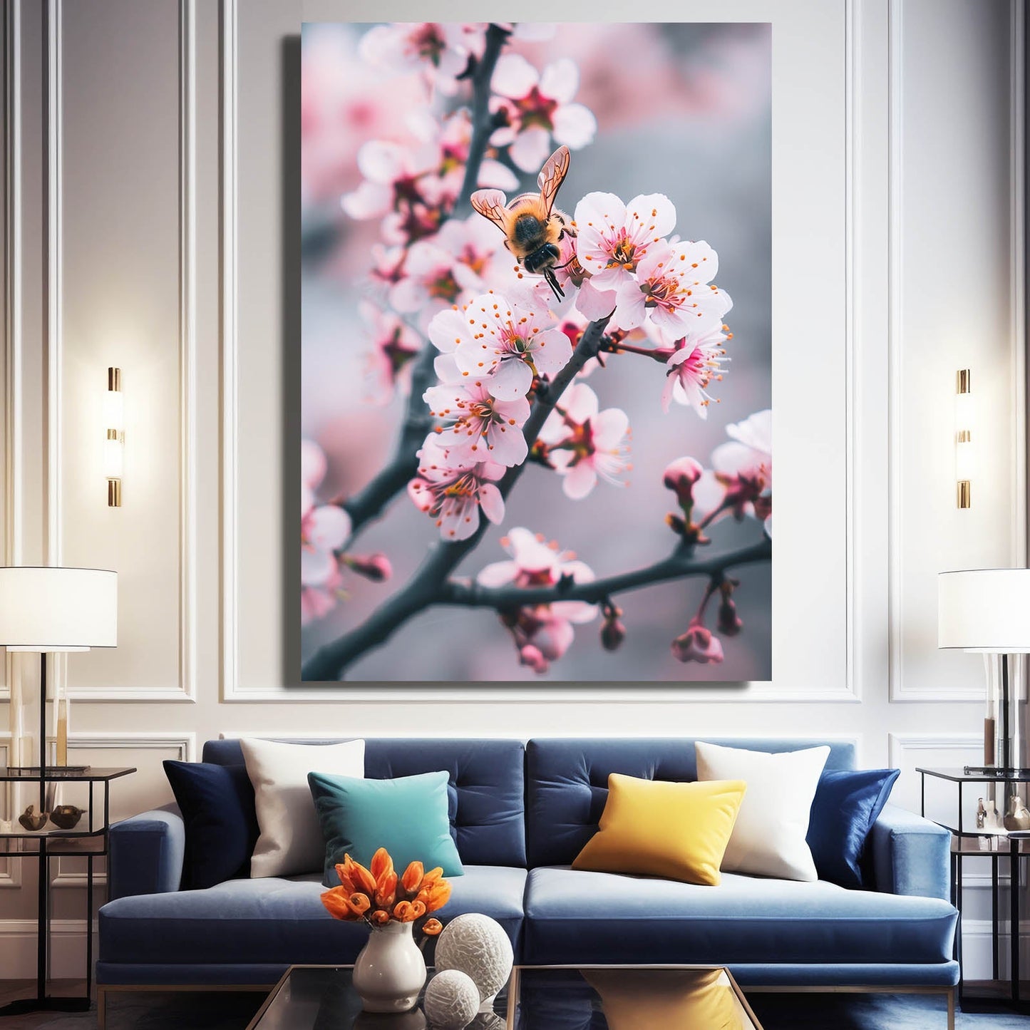 Bee Blossom Art