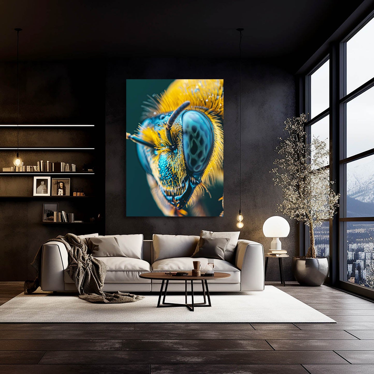 Bee Close Up Art