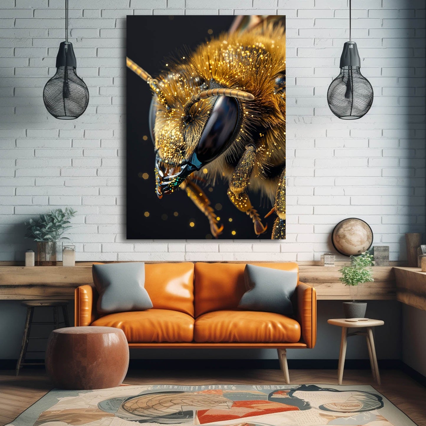 Bee Macro Art
