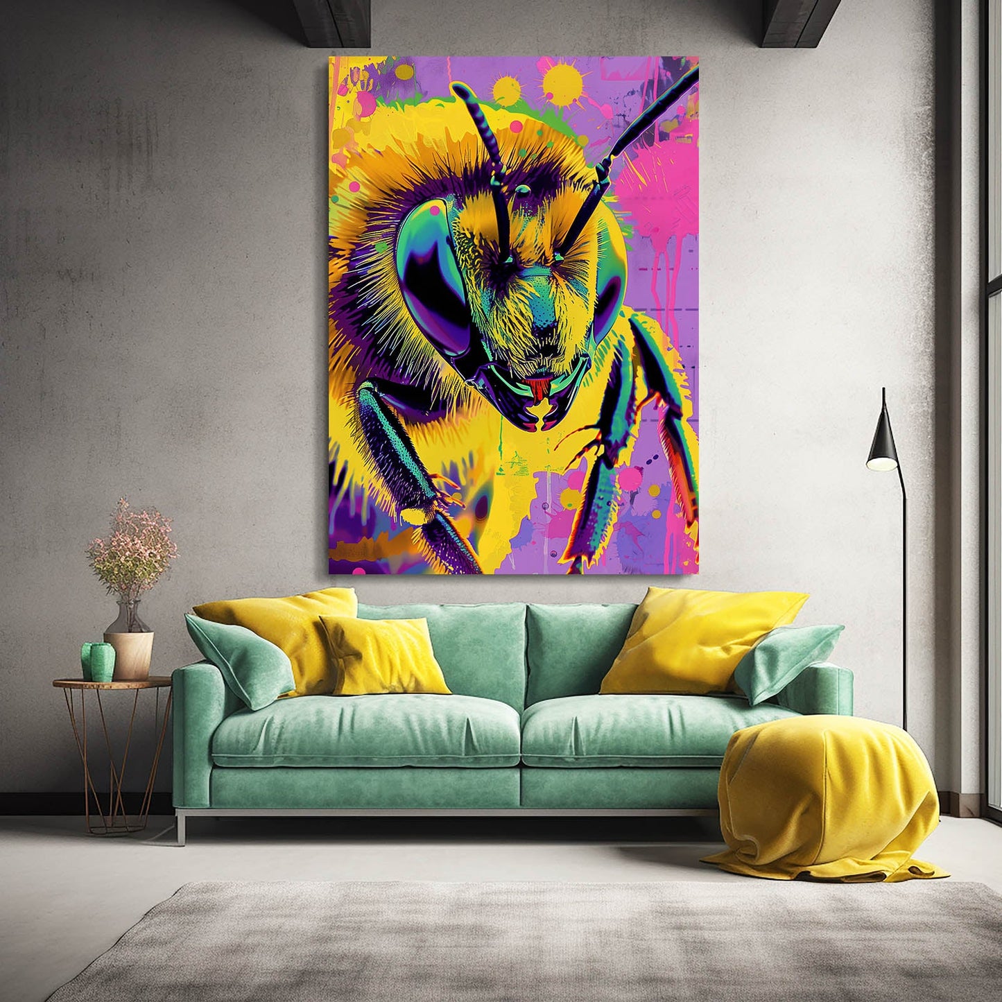 Bee Pop Art
