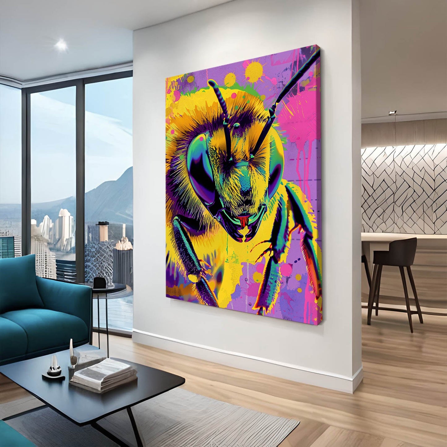 Bee Pop Art