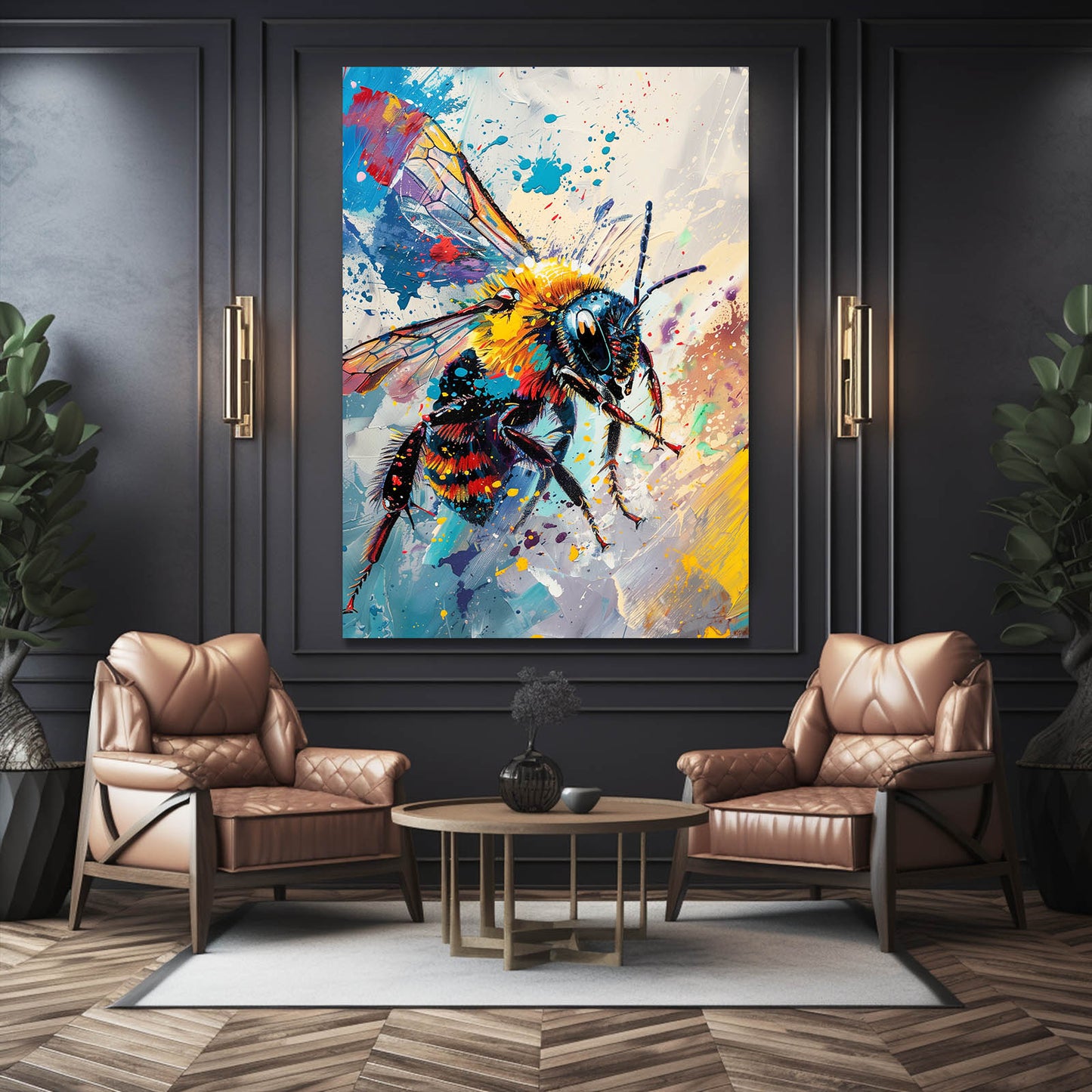 Bee Splash Art