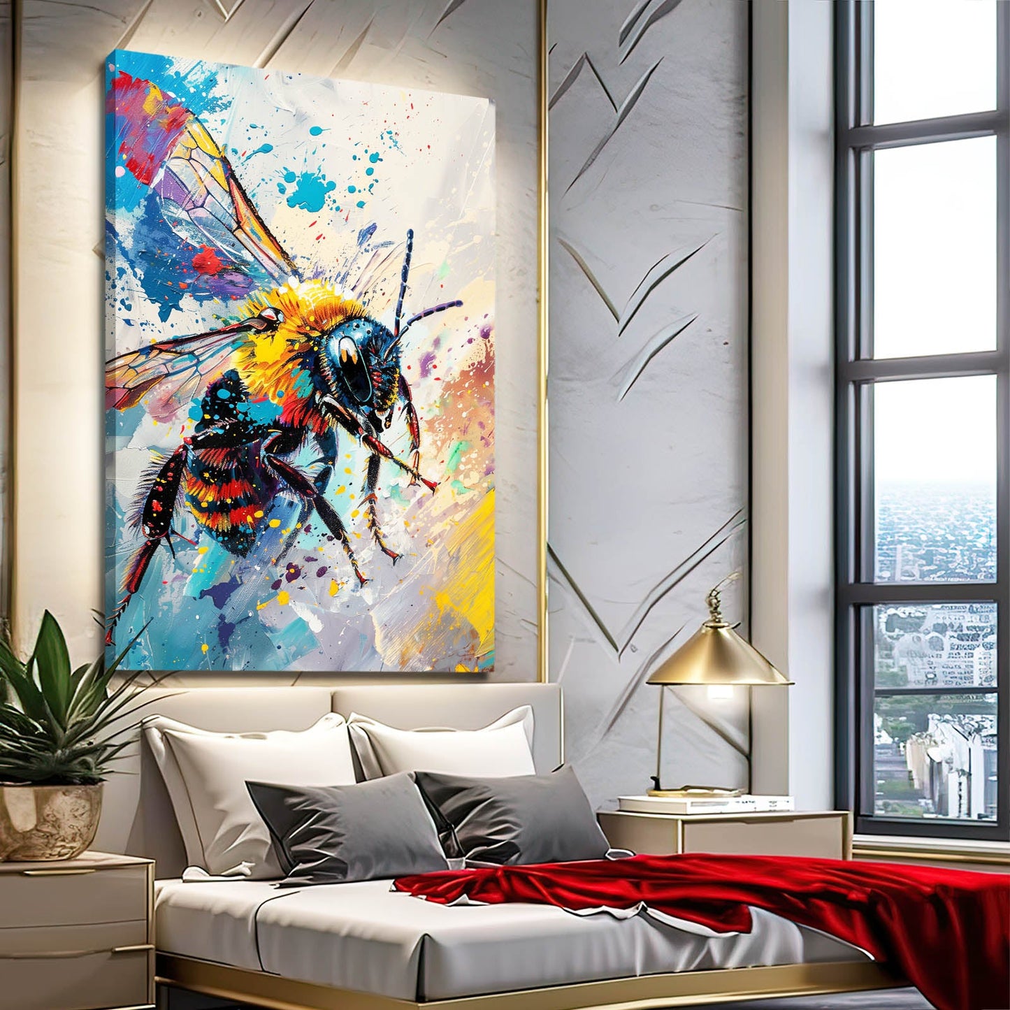 Bee Splash Art