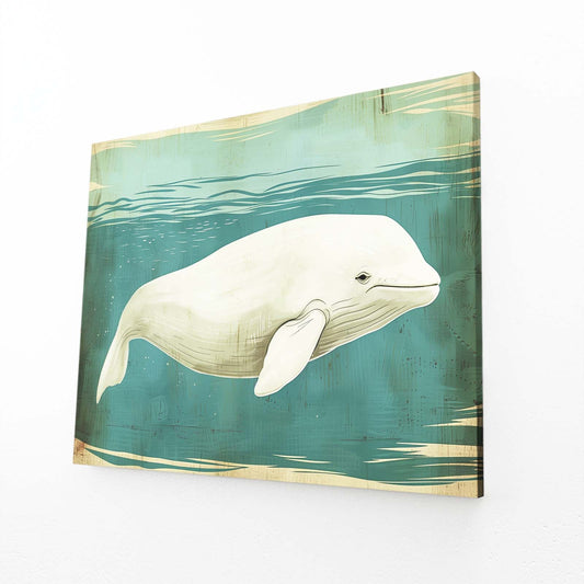 Beluga Whale Art