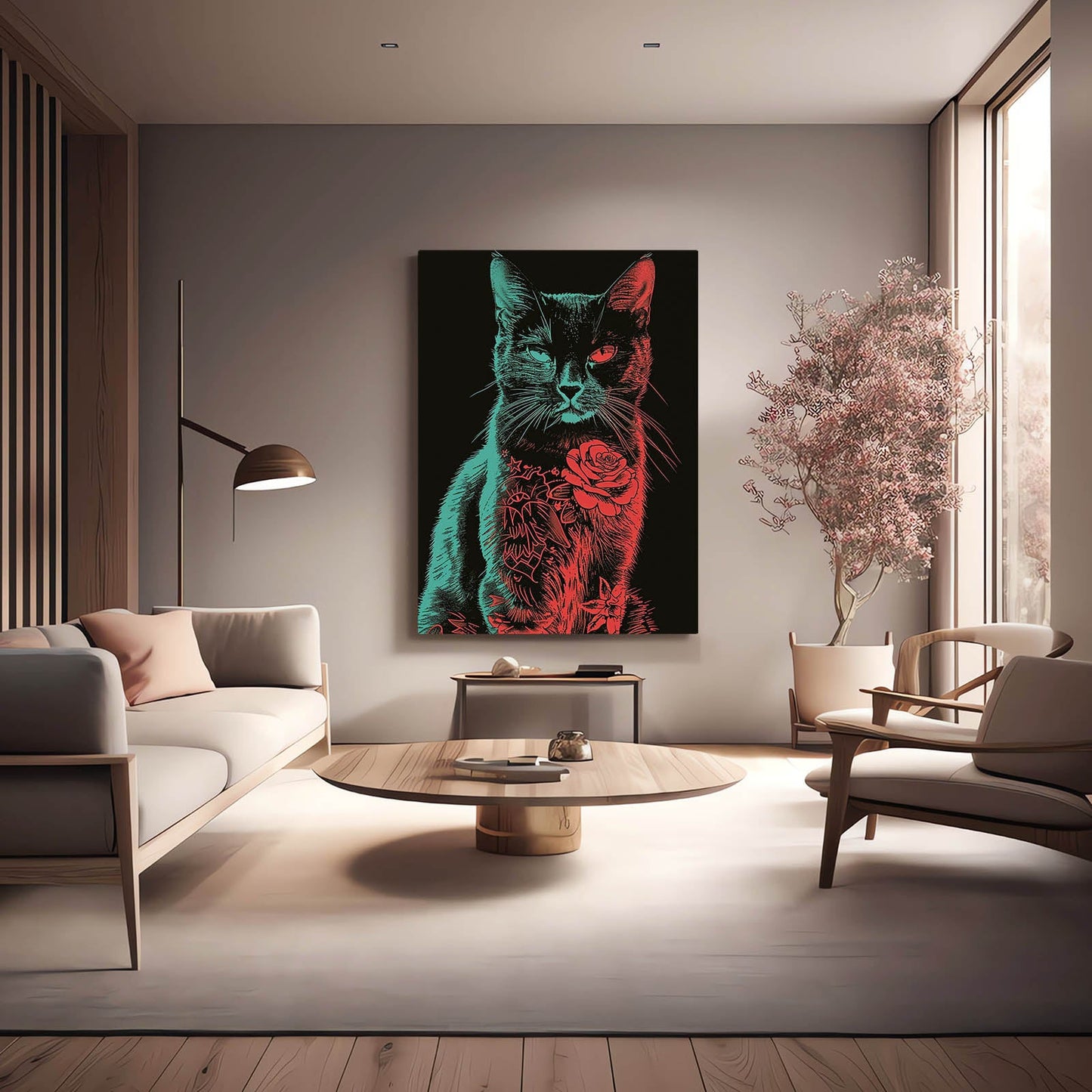 Black Cat Wall Decor