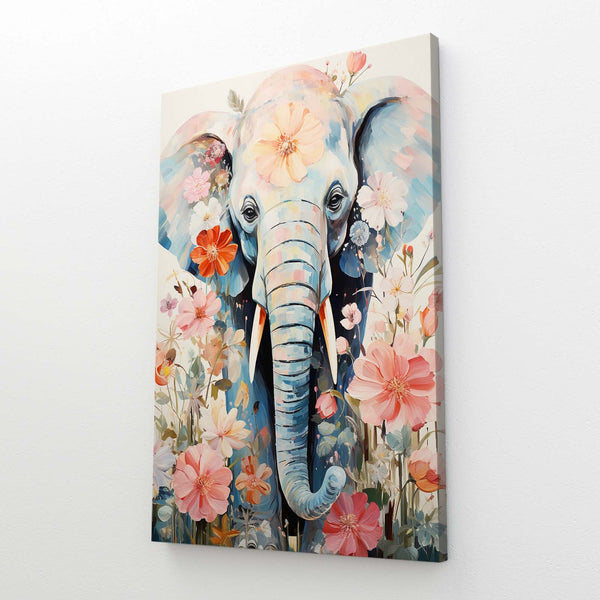 Blossom Garden Elephant Art