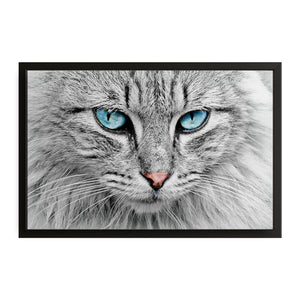 Blue Eyes Cat Art