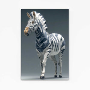 Blue Zebra Canvas Art
