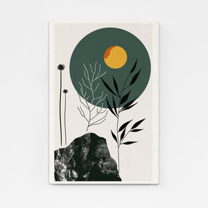 Boho Botanical Sun Print