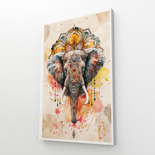 Boho Elephant Art