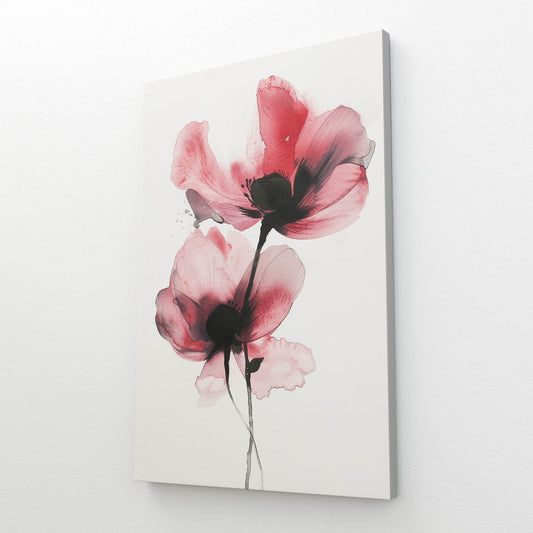 Boho Floral Artwork