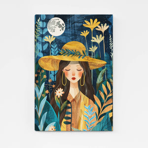 Boho Floral Wall Artwork