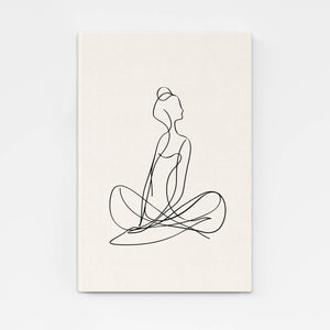 Boho Relaxing Yoga Art