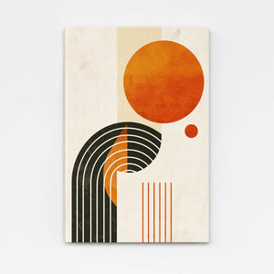 Boho Sun Geometry Art
