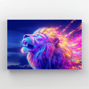 Brilliant Lion Canvas