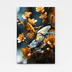 Bronze Butterfly Wall Art