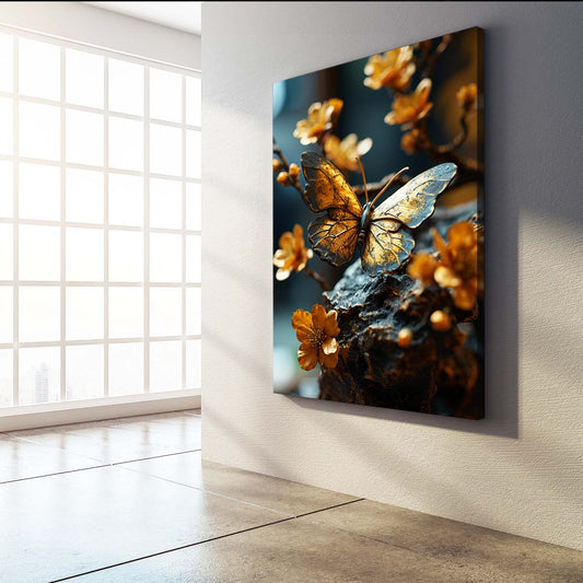 Bronze Butterfly Wall Art