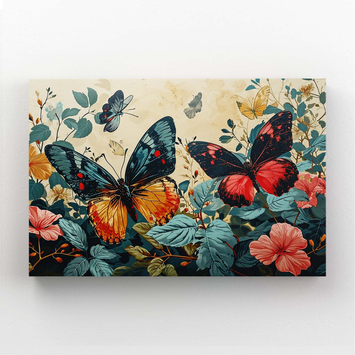 Butterflies Canvas Wall Art